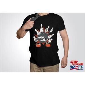 Bowling Tshirt Funny Shirt Sarcastic Dad Gift Team Shirt Classic